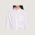 SANDRO女装法式气质简约宽松抽绳收腰长款白衬衫上衣SFPCM00715 白色 0