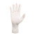 超护食品级一次性高弹食品级乳胶橡胶手套抽取式有粉光面乳胶手套100只/盒亚洲人手型定版M码（中码）
