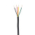 金环球电缆RVV4芯0.3平方0.5平控制信号线0.75平方1平多芯电源线 RVV4*4平方 100米(3+1型)