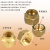 加厚煅打钠子 黄铜丝帽 空调纳子6-19MM铜螺冒公英制铜管螺母接头 6英制纳子（直径1.5）