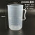 塑料量杯50ml-5000ml毫升量杯加厚材质量筒烧杯带刻度容量瓶 烘焙奶茶pp5L量杯定制定制 2000ML (1只)