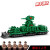 兼容创意积木还原坦克世界44重型坦克拼搭积木男孩生日礼物 KV444绿色 带5人仔