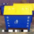 铁皮垃圾屋户外保洁箱大型加厚金属垃圾桶环卫防火工厂小区城镇市 柠檬黄