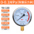 富阳华仪仪表不锈钢耐震压力表yn100油压液压表1.6mpa带油气压表 0-0.25MPA=2.5公斤 M20*1.5