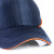 援邦 轻型防碰撞帽工作帽安全帽 HDPE内衬 灵活定制帽檐 可调节魔术贴防撞帽 宝蓝 