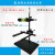 机器视觉微调实验支架 CCD工业相机支架+万向光源架 光学台 轻量款高600mm大底板 RH-MVT3L-600