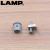 LAMP 日本世嘉智尼lamp衣柜橱柜隔板托层板托钉打孔18mm板用IT2600 本体：IT2600-19-510：一只价