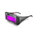 电焊眼镜升级版自动变光太阳能焊工眼镜强光紫外线焊接氩弧焊气烧 012变光眼镜+10保护片