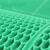 冰禹 BYQ-706 PVC内六角镂空隔水地垫 厕所游泳池防滑垫耐磨型地毯 绿色0.9m*15m(整卷)