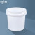 塑料外卖打包小龙虾海蜇包装桶果酱桶B 3L透明 -2个装 特厚