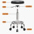 冠宇 车间工作椅子员工凳小圆凳升降旋转凳椅子黑色 圆盘款