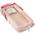 便携式婴儿床中床可折叠婴儿床上睡觉器宝宝床新生儿多功能仿生小床可移动 背包款-长颈龙【配定型枕】
