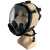 晋广源 CF02全面罩防尘面罩自吸过滤式防毒面具  单面具
