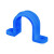 联塑 LESSO U型管卡(PVC-U给水配件)蓝色 dn25
