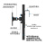 显示器屏风挂架工位办公桌显示器支架铝合金工业办公万向旋转挂架 多功能调节头 挂架配件