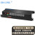 EB-LINK 工程级机架式视频光端机24路视频+1路485反向数据光纤延长器数字模拟监控收发器单模单纤FC接口 1对