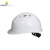 代尔塔/DELTAPLUS102009PP有孔白色防撞头盔安全帽+1个双色单处logo定制印字建筑工地施工用1顶