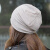 化疗后女帽子春夏季薄款透气化疗帽女薄光头睡帽月子帽中老年包头 1802纯色拉丝-灰色 薄款包头帽