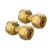 出极 铝塑管铜接头 铝塑管铜配件 铝塑管等径直接 一件价 S1418*1418（5个）