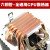 AVC6铜管CPU散热器AMD1150 12代1700针台式风扇 X79 2011 六热管4线温控(双风扇绿灯)