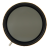 天利 PROTANLE ND8-1500可调渐变中灰渐变镜视频拍摄减光镜长曝光拍摄减光滤镜 黑色 82mm