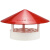 德科杰PVC多用防雨帽实用屋顶塑料5075110挡雨透气帽通气帽管帽通风口 110白帽（防鸟防鼠新款）