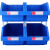 工孚 货架零件盒收纳盒加厚组合式塑料斜口工具盒 110*105*50mm 单位：个