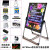 耿柯荧光板广告牌广告板展示架发光字支架手写字led电子板立式荧光板 (插电款)60*80CM