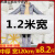 1.2米气泡膜全新料泡沫垫加厚泡泡纸垫卷装包装纸防震袋快递打包 双层加厚宽50cm长约40米2.4斤