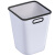 艺姿垃圾桶垃圾筒厨房卫生间清洁桶办公环保纸篓12L家用大号干湿分类YZ-GB104