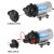 定制上海新西山12V24V微型高压隔膜泵DP-60/60A/35喷雾泵直流扫地车泵 DP-130(12V)不带压力开关