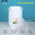 科威顿定制发酵桶塑料桶酵素桶密封加厚储水桶蜂蜜桶专用大桶10升HKNA 25L出口款-配垫圈内盖 (净重1.5KG)