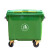 舒弗 户外挂车塑料环卫手推垃圾车 大号垃圾桶 单位：个 660L加厚塑料把手127*78*123