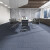 洁力（Clean Power） 方块拼接地毯 办公室会议客厅 防滑地垫商用 JHT-1210黑灰色