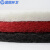 蓝鲸环卫 18寸 红片 百洁垫白红黑色抛光垫打蜡清洁布LJHW-9106