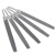 钴乐（GOOLAR） 锉刀 钳工钢锉 RQ0105068 3支/包 12寸（300mm）粗齿平板锉