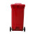 星工（XINGGONG）户外垃圾桶 物业小区公用室环保塑料垃圾分类箱 240L红色有害垃圾XGHW-108