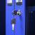 尚留鑫 防暴器材柜安保装备存放柜加厚警备柜器械盾牌柜 1800*900*550mm蓝色