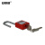 安赛瑞 工程塑料安全挂锁（红）LOTO 上锁挂牌锁头 14657
