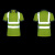 BAOPINFANG/寶品坊 短袖T恤翻领反光衣工作服BPF-DBX02 荧光绿 L码