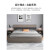 中伟实木床板式现代简约小户型榻米卧室出租屋单双人高箱床储物收纳床