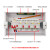 时尚款配电箱16位暗装总成品漏电保护63A12位空开成套强电箱 时尚款15-17暗装成套5