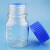 玛仕福 蓝盖试剂瓶 透明丝口玻璃瓶 螺纹口带刻度透明样品瓶 高硼硅250ml 
