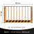 工地基坑围栏施工围挡栏杆工程安全警示护栏定型化临边防护栏户外作业 1.2*2米【竖管单开门】