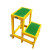 适配JYD钢移动绝缘凳双层可移动检修绝缘台电工绝缘凳环氧树脂玻 定制60cm高双层30*70cm台面