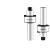 创思艺炮塔铣床粗细牙刃具  R8-FMB22-M12（粗牙） 