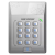 海康威视DS-K1T801M/802M门禁一体机ic卡密码锁考勤控制器 套餐9：单扇木门铁门L支架磁力锁