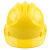 锐麻 工地施工建筑工程防护帽领导印字abs劳保电力透气头盔 特厚升级（三筋透气豪华版）橙色 均码*10顶