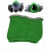 勋狸粑重松防尘口罩配件夏季防汗套透气可水洗U2K面具防过敏 绿色大套2只小套1只 均码