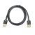 域能 USB数据线双头公对公 笔记本散热器电源线 移动硬盘连接线 黑色 0.25M